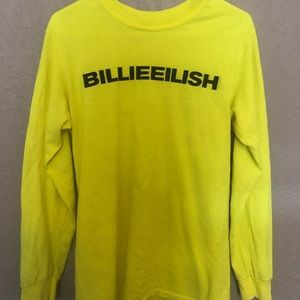 Neon yellow Billie eilish shirt!